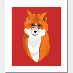 Mr. Fox is the reader Posters and Art